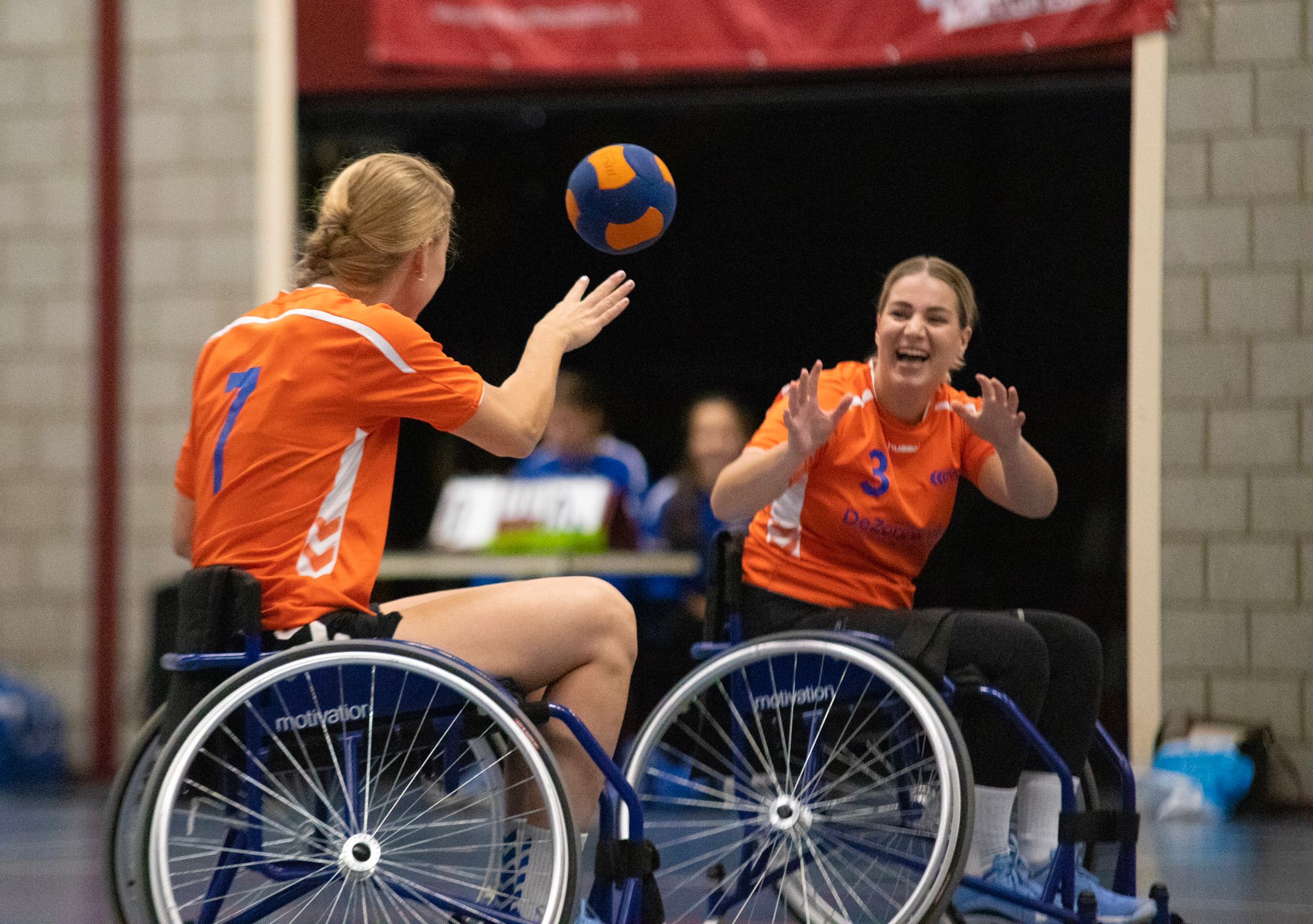 Zaterdag 18 september, opendag rolstoelhandbal. GESLAAGD!