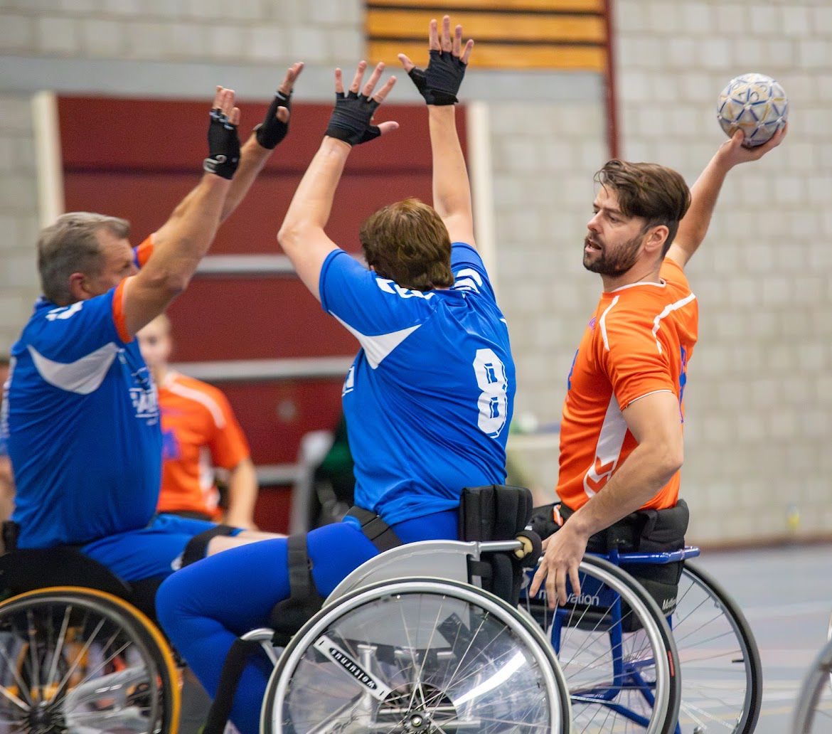 Nieuw! Rolstoelhandbal