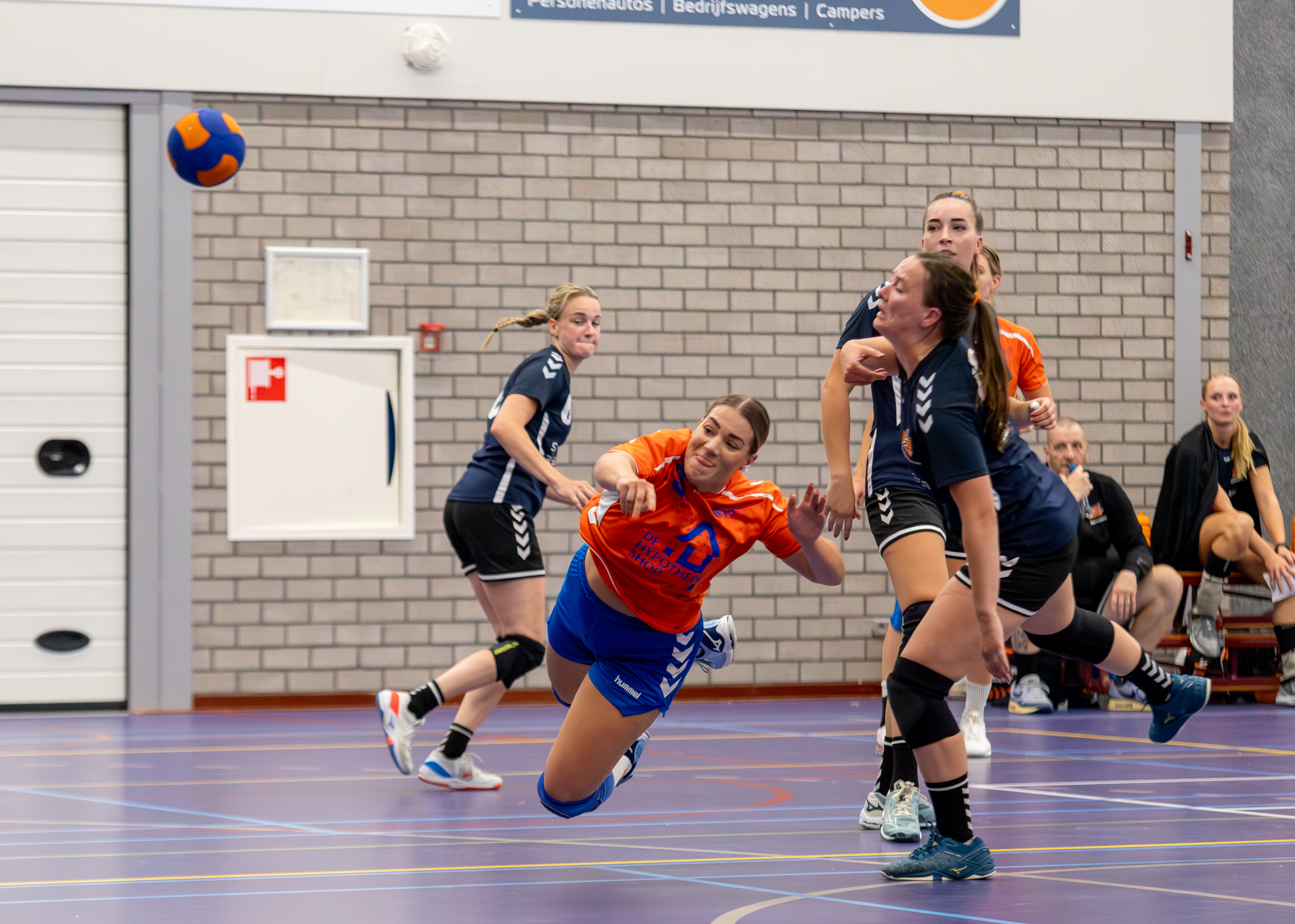 CVO Dames 1 tegen Nijhof-Broekland Dames 1 (23 september 2023)